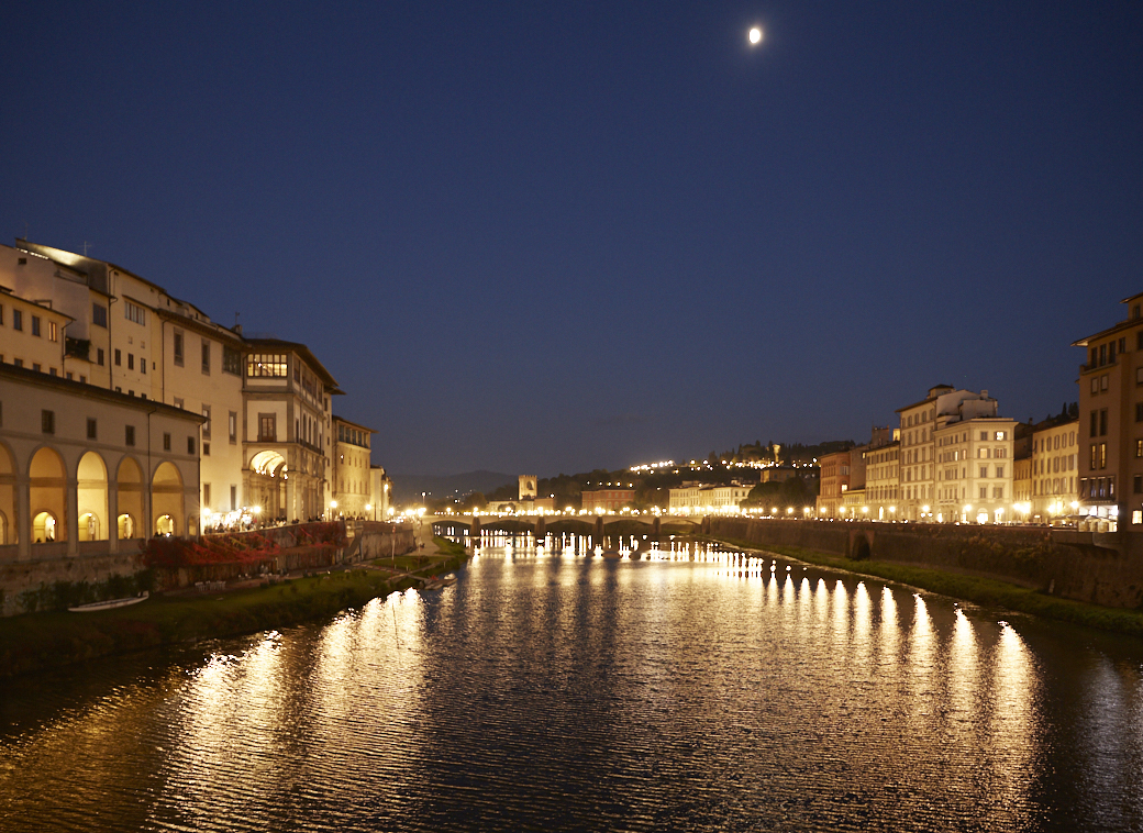 Arno River at Night