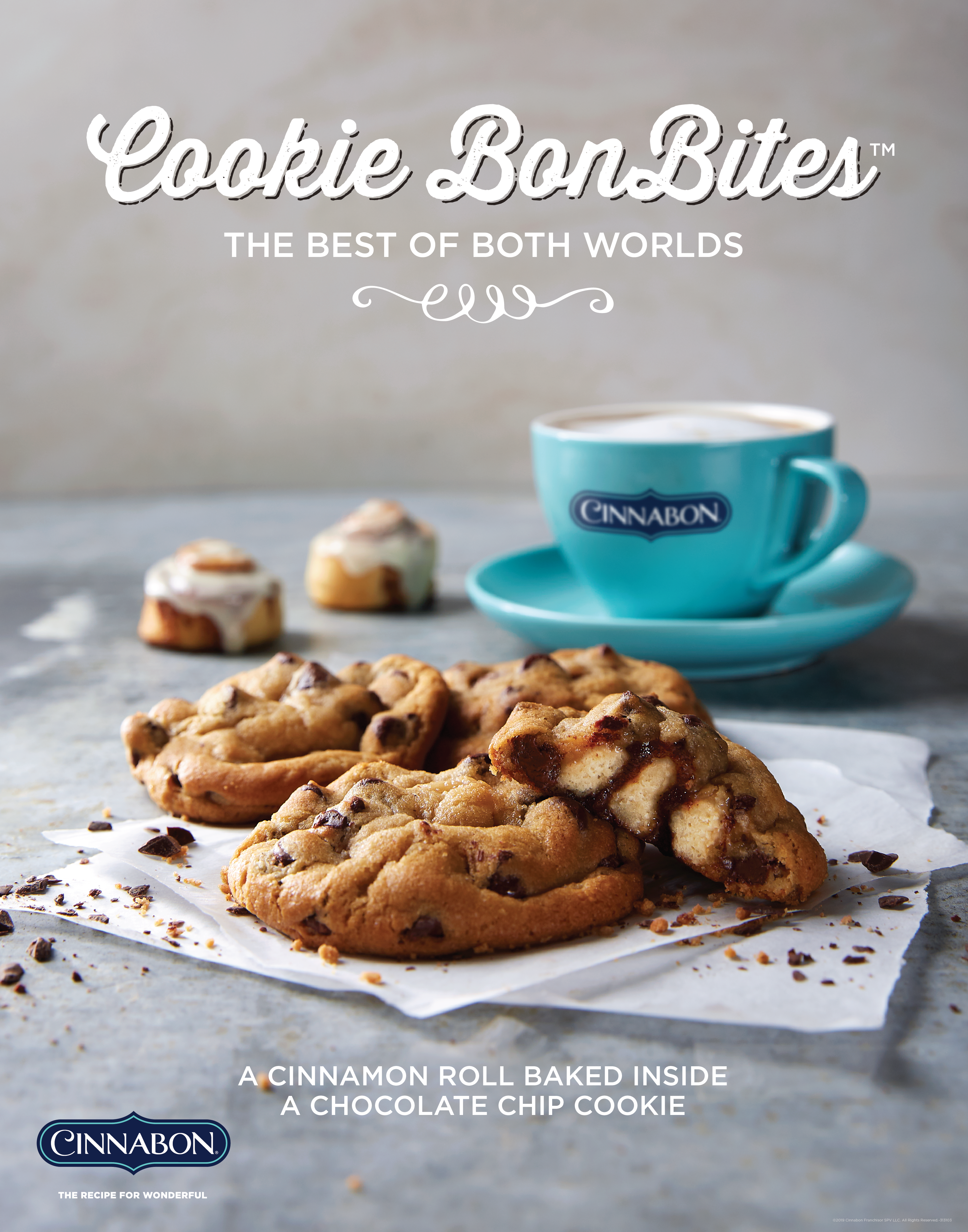International Cinnabon Cookie Bon Bite Poster