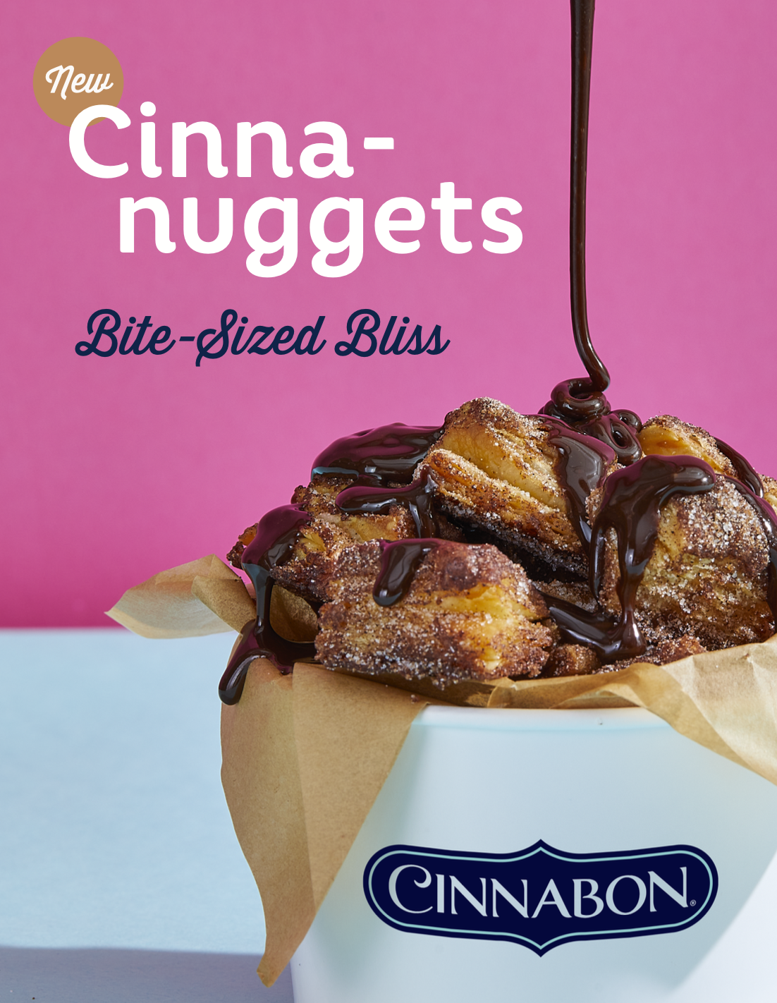 Cinnabon Cinnanuggets international food photography ad campaign
