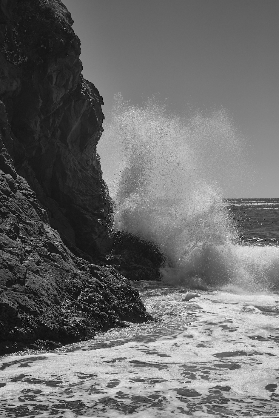 Crashing Waves of California