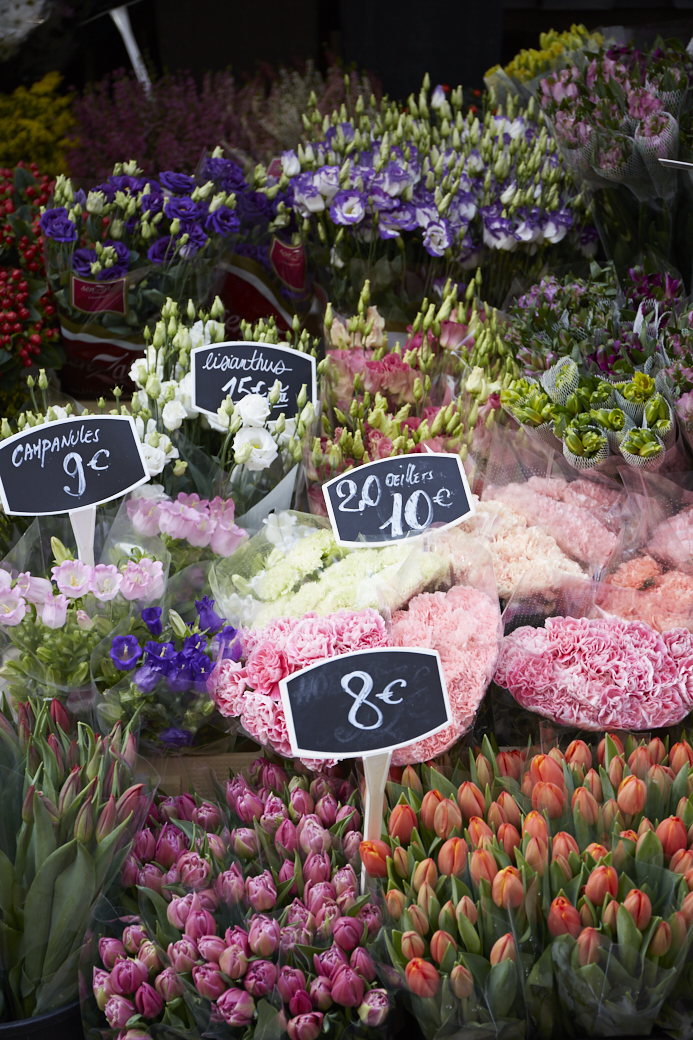 Floral Market in Paris