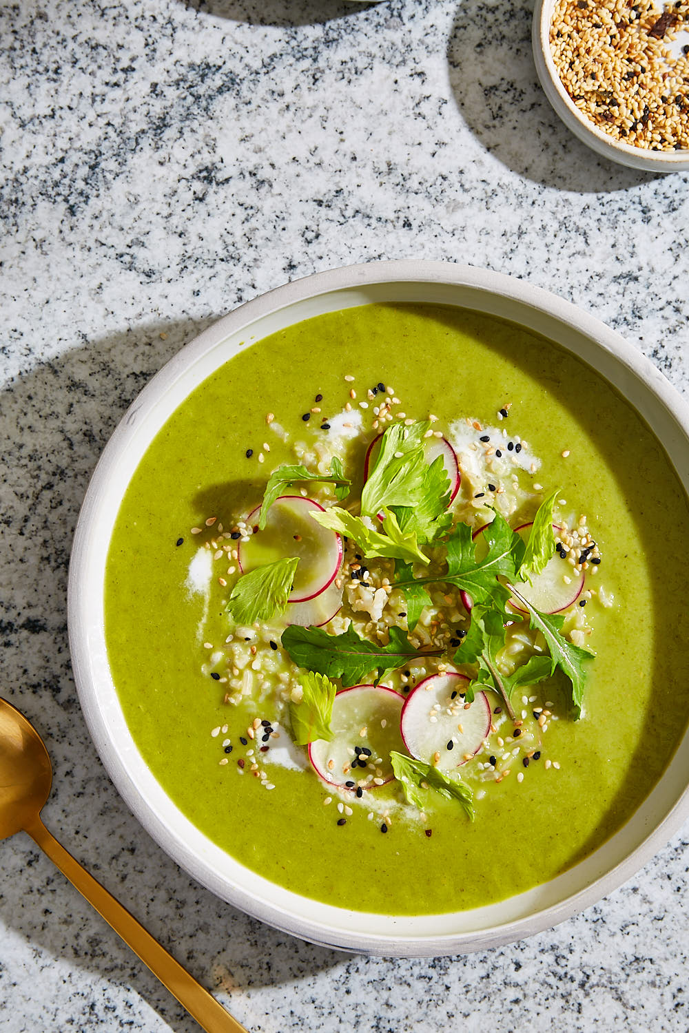 Green Celery & Coconut Soup