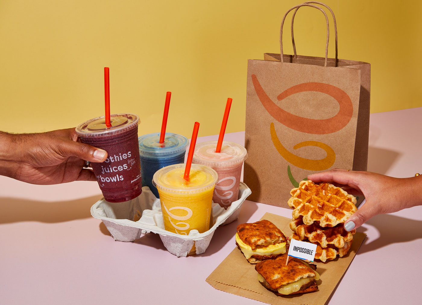Jamba Delivery Smoothies and Food
