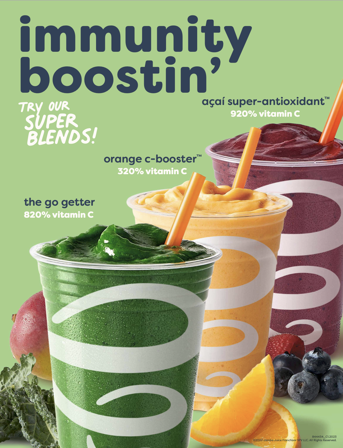 Jamba smoothies ad campaign