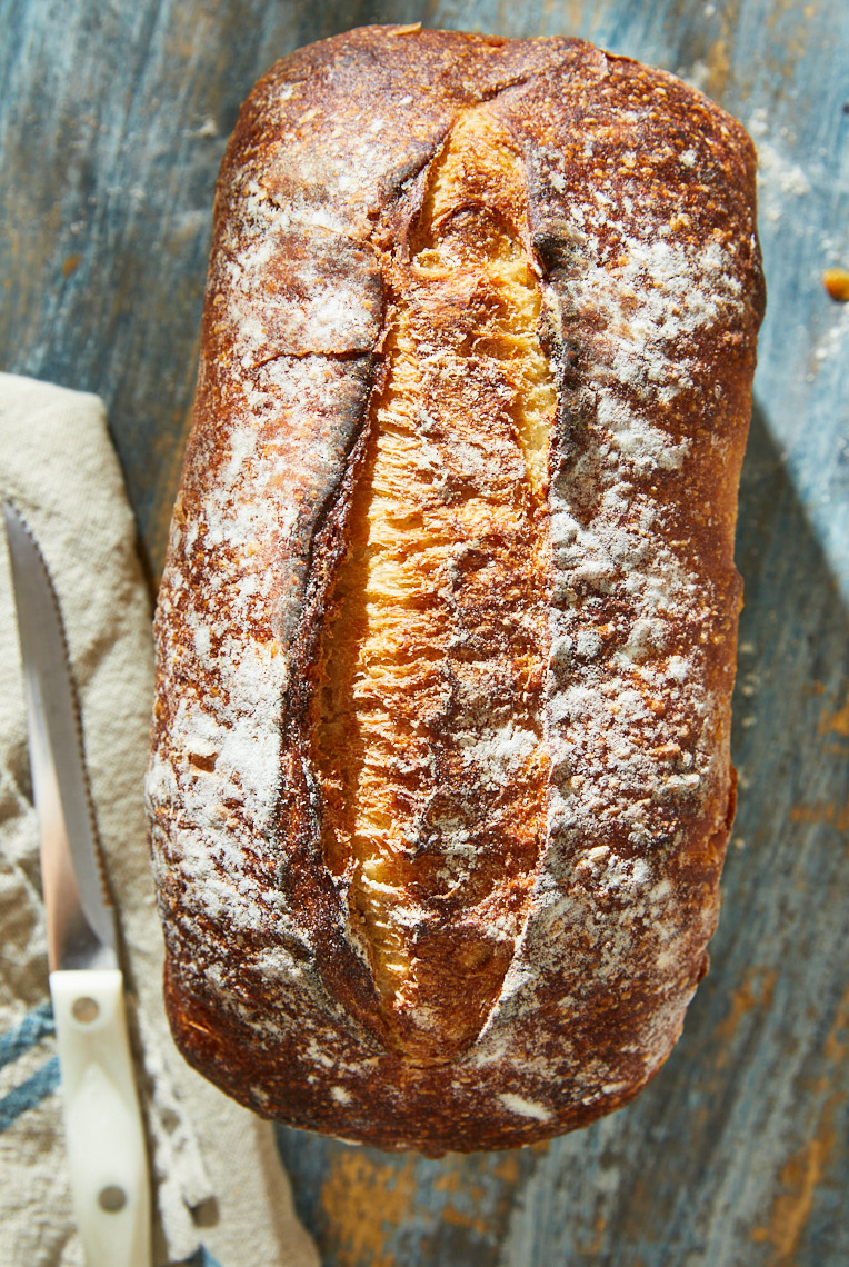 Whole grain bread loaf